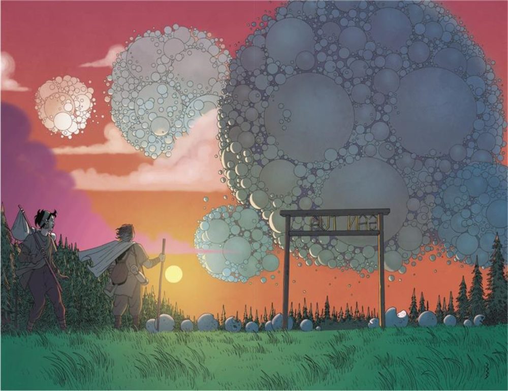Human Nature #1 interior art
