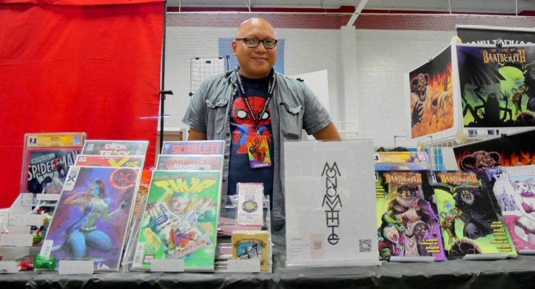 christian angeles at a convention