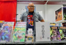 MONOMYTHIC at Garden State Comic Fest 2024: My first tabling experience christian angeles at a convention