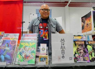 MONOMYTHIC at Garden State Comic Fest 2024: My first tabling experience christian angeles at a convention