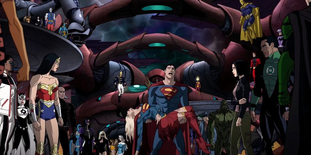 Crisis on Infinite Earths animated