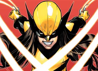 SDCC ’24: WOLVERINE #1 sees Laura Kinney’s return laura kinney in yellow suit slashing in wolverine #1
