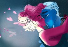 SDCC ’24: LORE OLYMPUS wins third consecutive Eisner for Best Webcomic lore olympus hades kissing persephone
