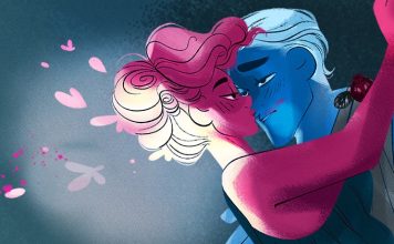 LORE OLYMPUS ordered to series by Prime Video lore olympus hades kissing persephone