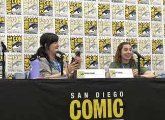 SDCC ‘24: Spotlight on Mariko Tamaki and her Ink award Mariko winning the award by Gem M