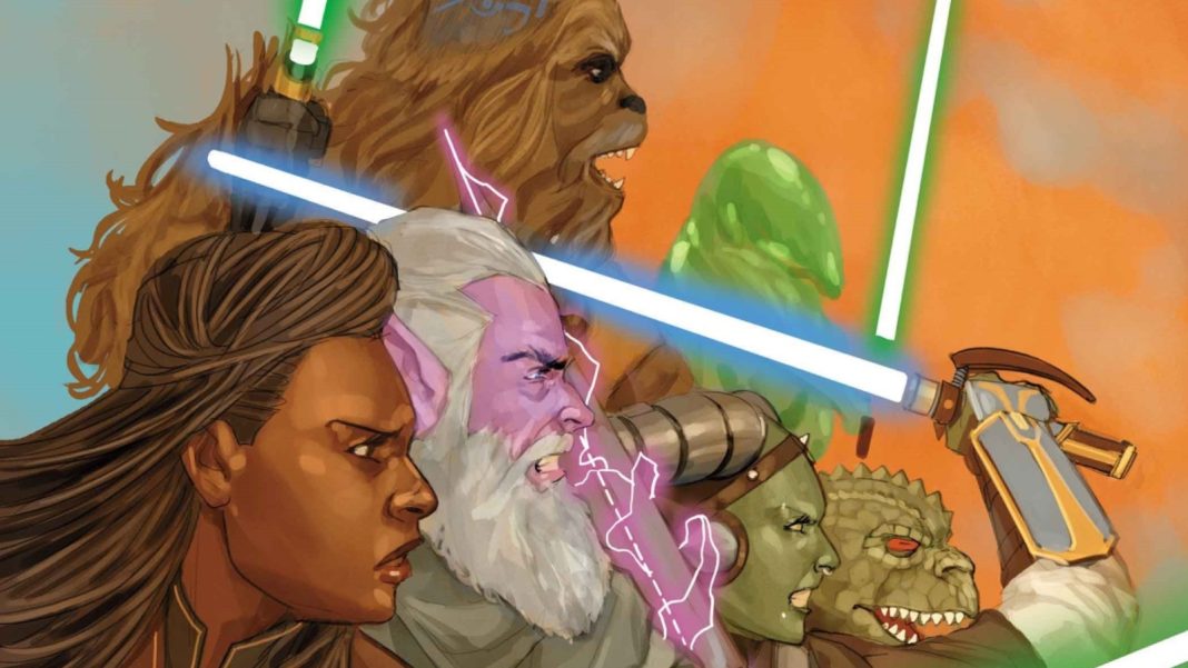 Star Wars: The High Republic - Fear of the Jedi #1 cover art (cropped)