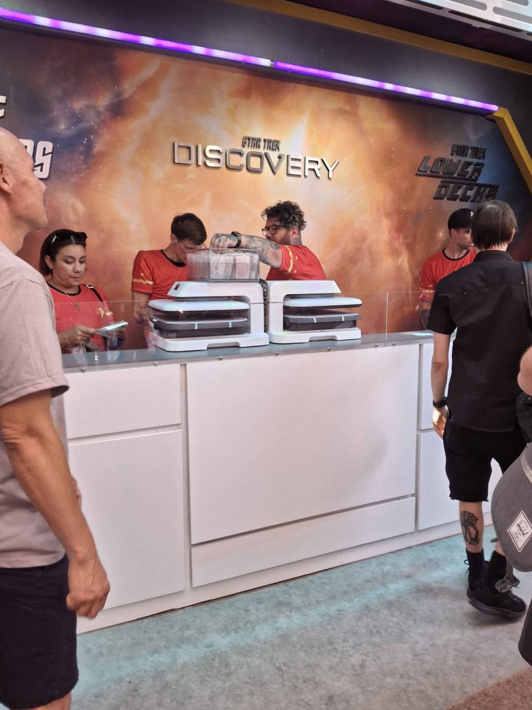 Paramount+'s The Lodge: Star Trek shirts