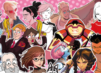 SDCC ’24: Rocketship Entertainment announces portfolio reviews, panels & signings Rocketship Entertainment banner (cropped)
