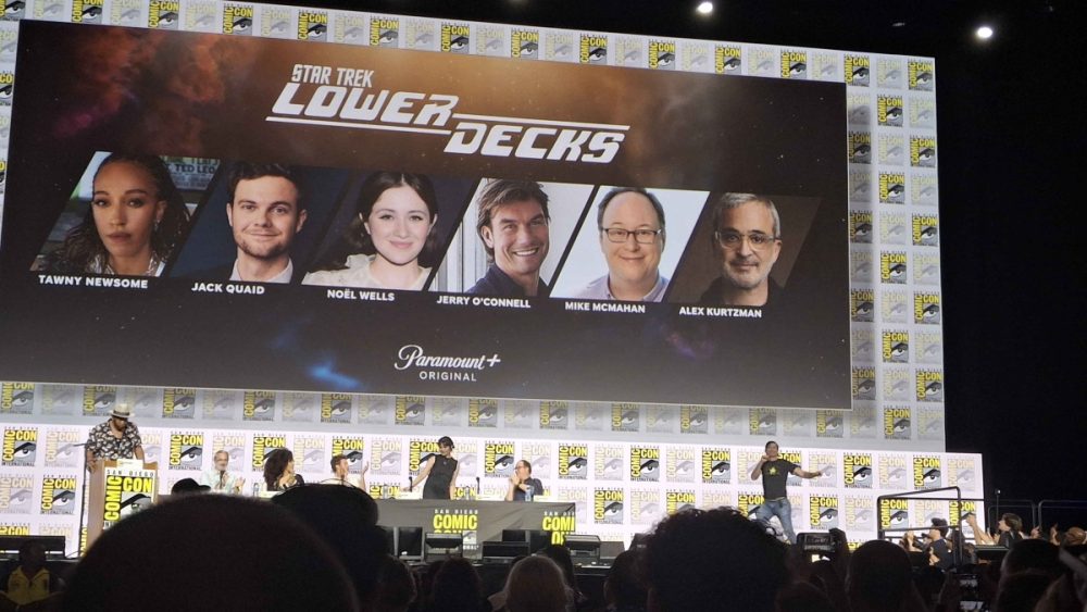 Star Trek Lower Decks panel at San Diego Comic-Con 2024