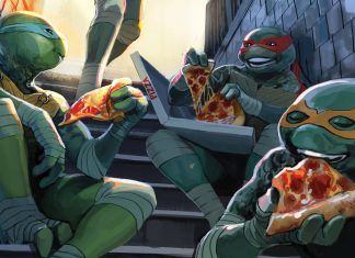 SDCC ’24: IDW Publishing releases full panel & signing schedule TMNT #1 cover art (cropped)