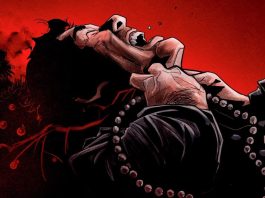 Trade Rating: THE DEVIL THAT WEARS MY FACE is a brilliant premise that scares a man choked out with rosary beads