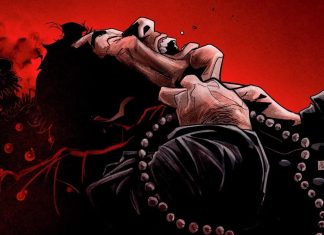 Trade Rating: THE DEVIL THAT WEARS MY FACE is a brilliant premise that scares a man choked out with rosary beads