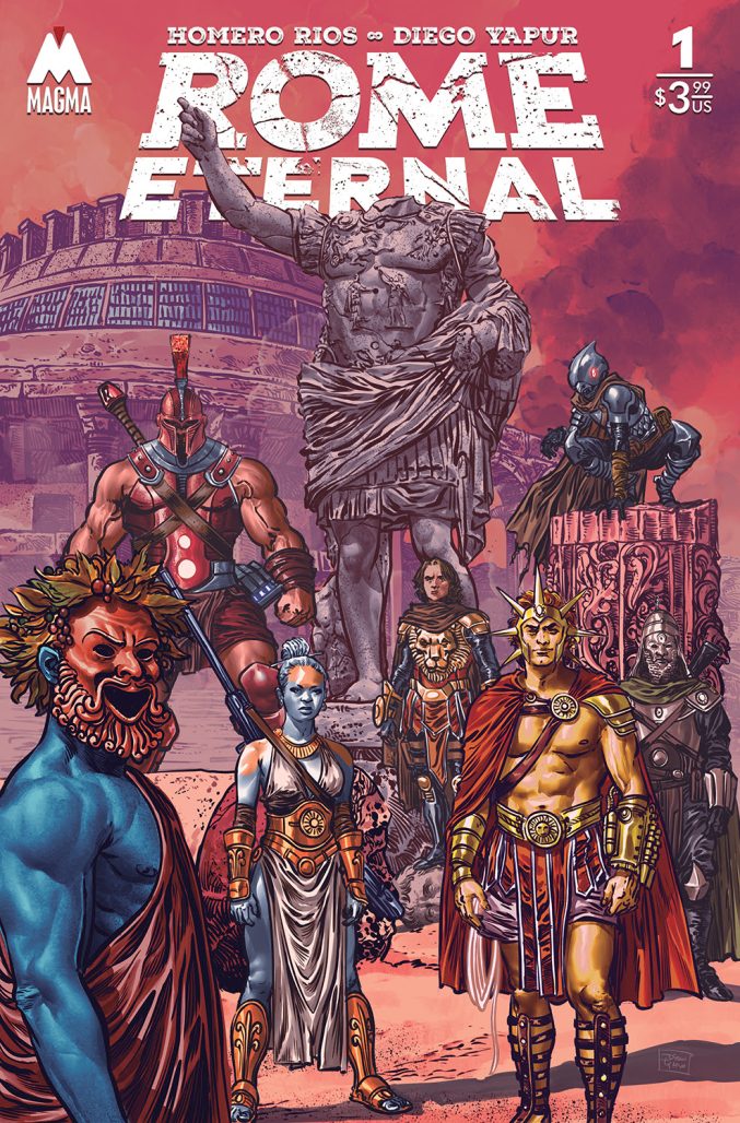 Rome Eternal cover in pink