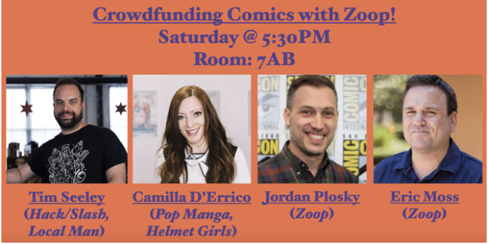 unnamed Zoop Comic-Con plans