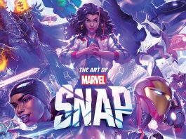 the art of marvel snap cover with america chavez