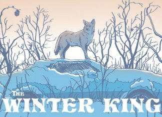Graphic Novel Review: THE WINTER KING apocalypse coyote blues Matt Emmons Winter King