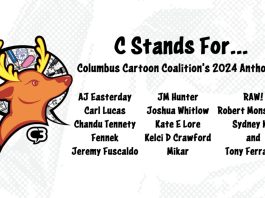 “C STANDS FOR…” anthology apparently, according to the Columbus Cartoon Coalition