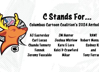 “C STANDS FOR…” anthology apparently, according to the Columbus Cartoon Coalition