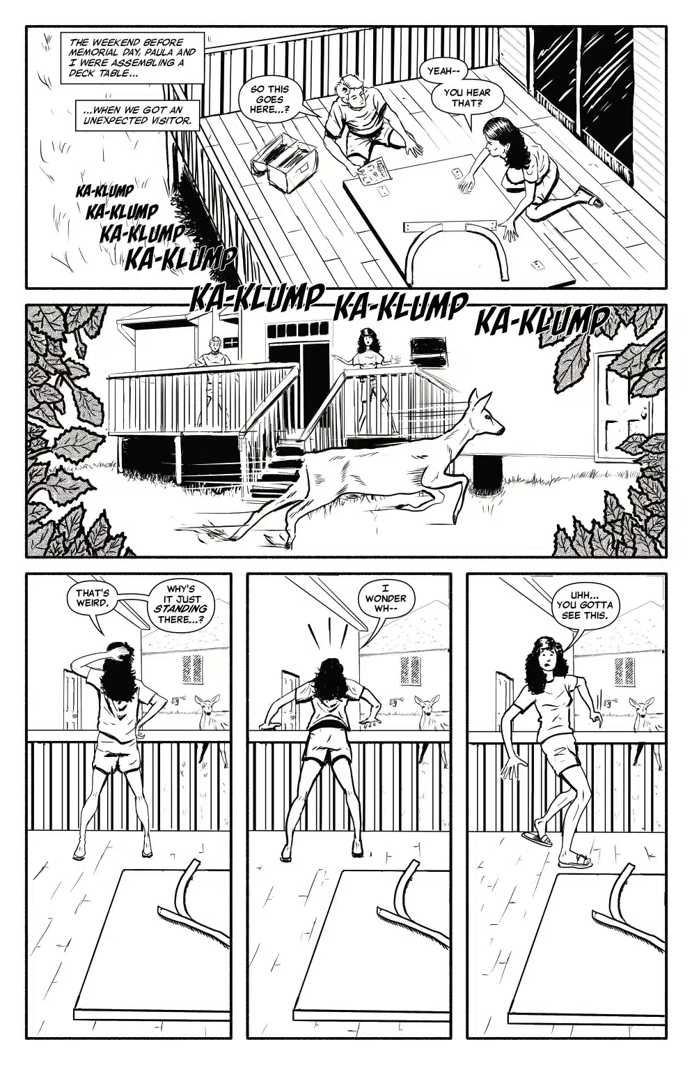 the deer page 1