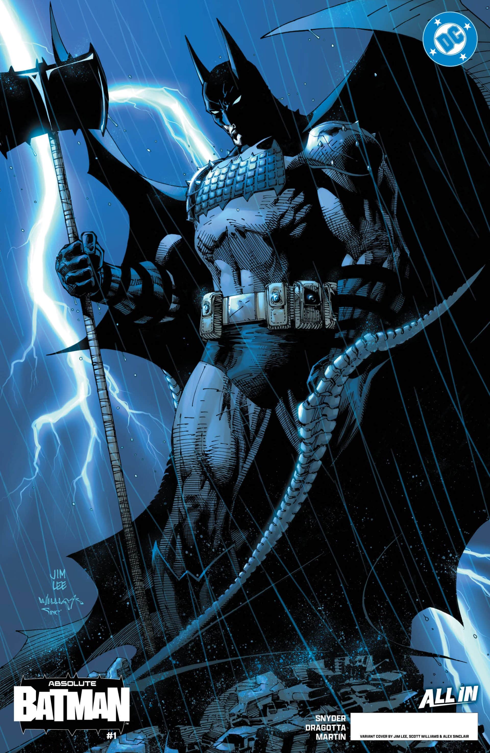 ABSOLUTE BATMAN #20 Mike Mayhew Studio Variant Set of Covers C and D SIGNED with COA main image 0