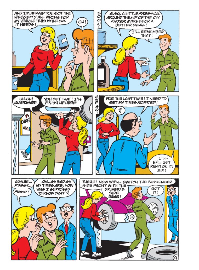 Archie Jumbo Comics Digest #353 interior art