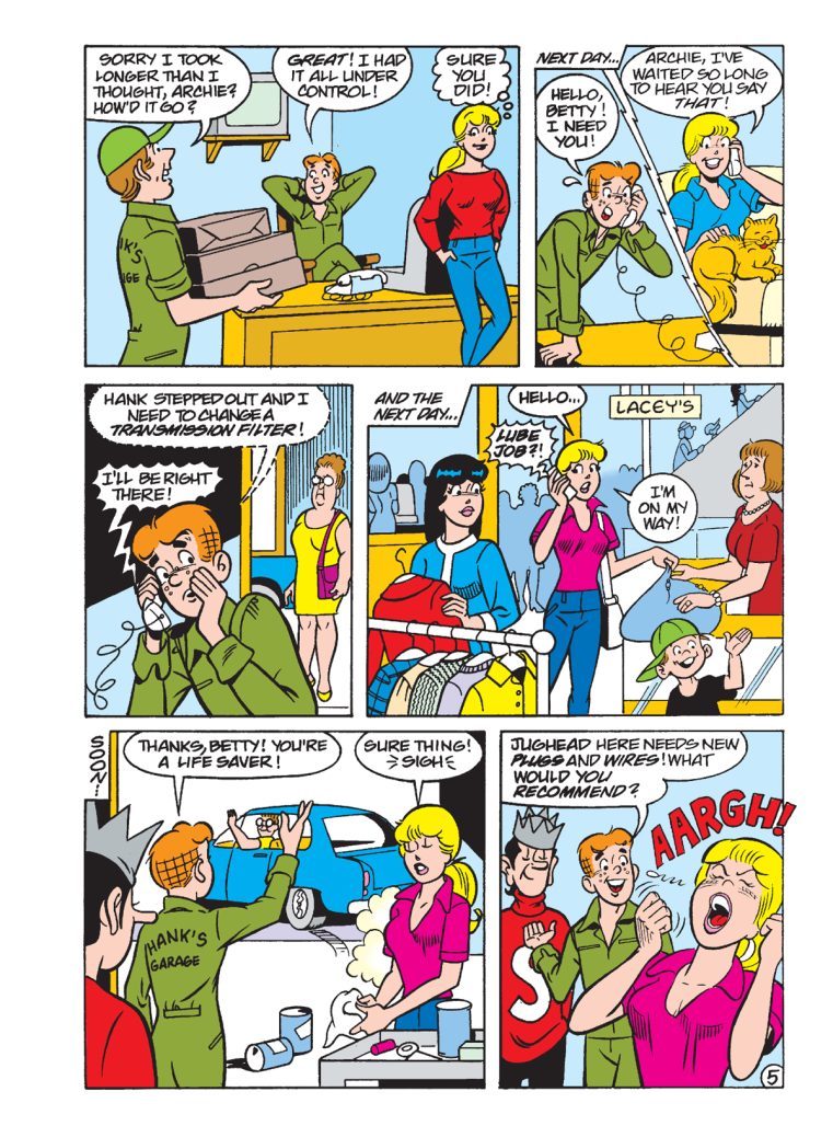 Archie Jumbo Comics Digest #353 interior art