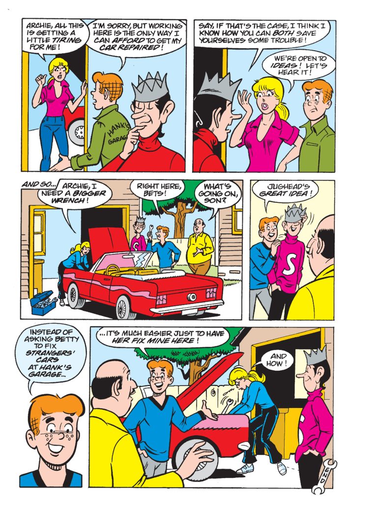 Archie Jumbo Comics Digest #353 interior art