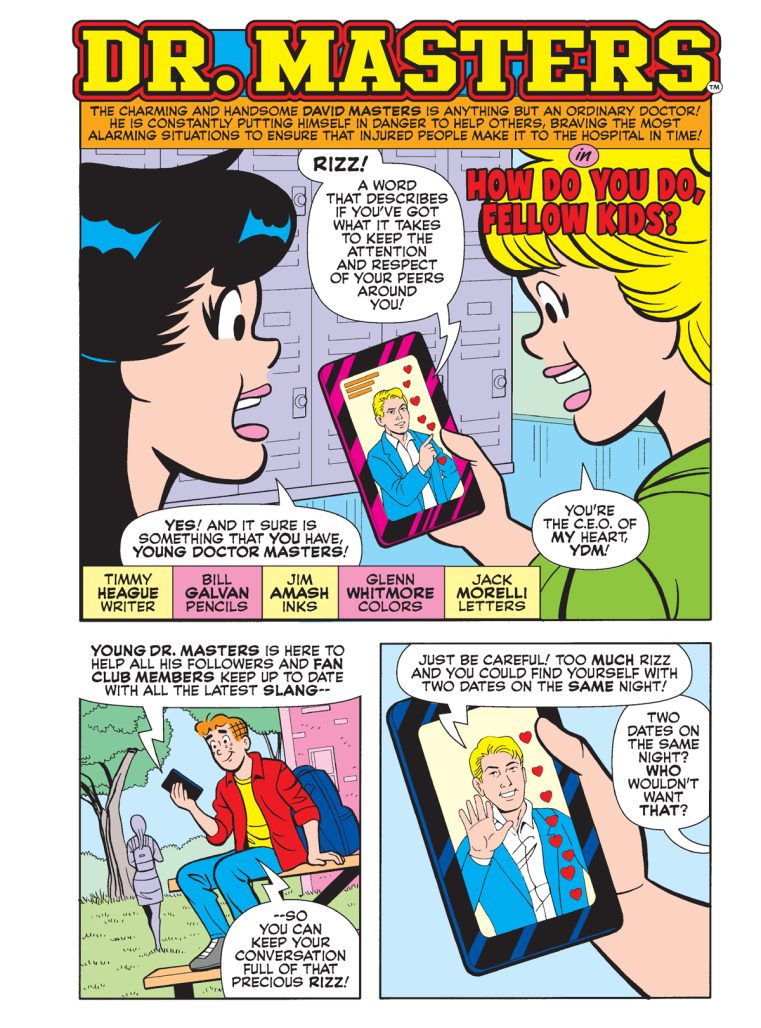 Archie Jumbo Comics Digest #353 interior art