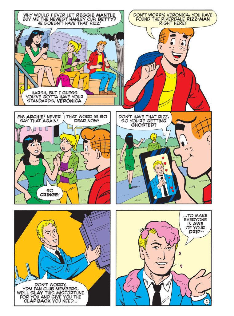 Archie Jumbo Comics Digest #353 interior art