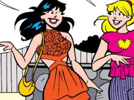 Exclusive Preview: Archie finally picks a girl in THE DECISION Archie: The Decision interior art (cropped)