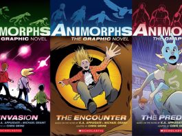 Interview: Chris Grine on the ANIMORPHS graphic novel adaptations Covers for Animorphs graphic novelizations for 1, 3 and 6