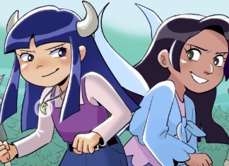 Graphic Novel Review: MEESH THE BAD DEMON Vol. 2 is as historical as it is fantastical Meesh the Bad Demon Book 2 cover