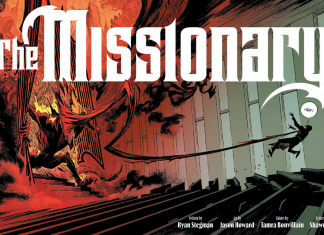 The Missionary #1 gets a polybagged RED LABEL edition with added mayhem