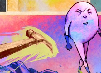 Exclusive Preview: Conrad’s NEPTUNE rips open the capitalist machine Neptune interior art (cropped)