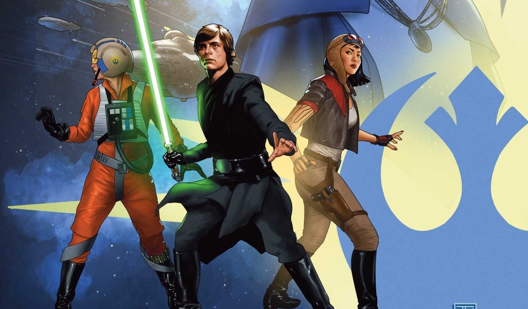 star wars luke skywalker and friends in republic under seige comic 2