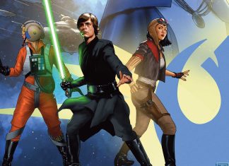 STAR WARS: THE BATTLE OF JAKKU – REPUBLIC UNDER SEIGE will feature Doctor Aphra and Luke’s new order star wars luke skywalker and friends in republic under seige comic 2