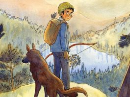 Graphic Novel Review: ASH’S CABIN a kid, a dog, the woods Ash and Chase