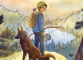 Graphic Novel Review: ASH’S CABIN a kid, a dog, the woods Ash and Chase
