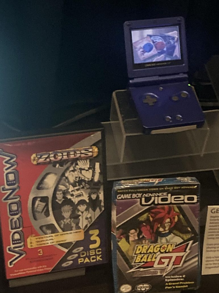gameboy advance video display