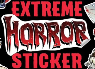 Horror Beat: Heed the darkness and get THE EXTREME HORROR STICKER BOOK
