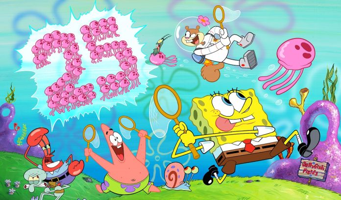 25 SpongeBob Feature SpongeBob 25th anniversary