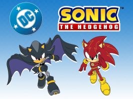 DC x Sonic comics crossover is incoming in a hot flash DC x Sonic announcement image