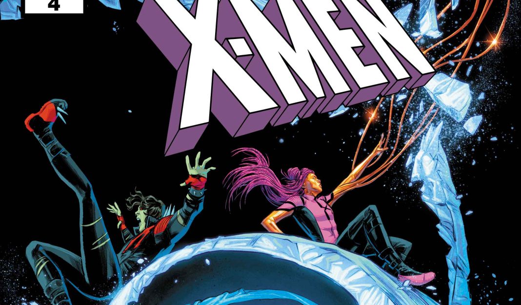 exceptional x-men #4 with iceman on cover