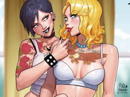 Preview: HOW TO STEAL AN ELECTION (BEFORE SOMEONE ELSE DOES) #1 and its timeliness two women sitting at the white house one lighting the other a cigarette