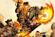 Ghost Rider ’44 tears up the WWII battlefield in HELLHUNTERS miniseries