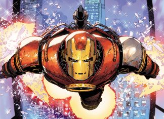 IRON MAN #1 trailer debuts Spencer Ackerman and Julius Ohta’s Stark Unlimited vs. Roxxon & A.I.M.