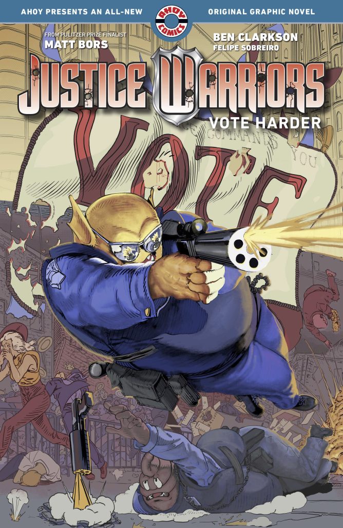 Justice Warriors: Vote Harder cover