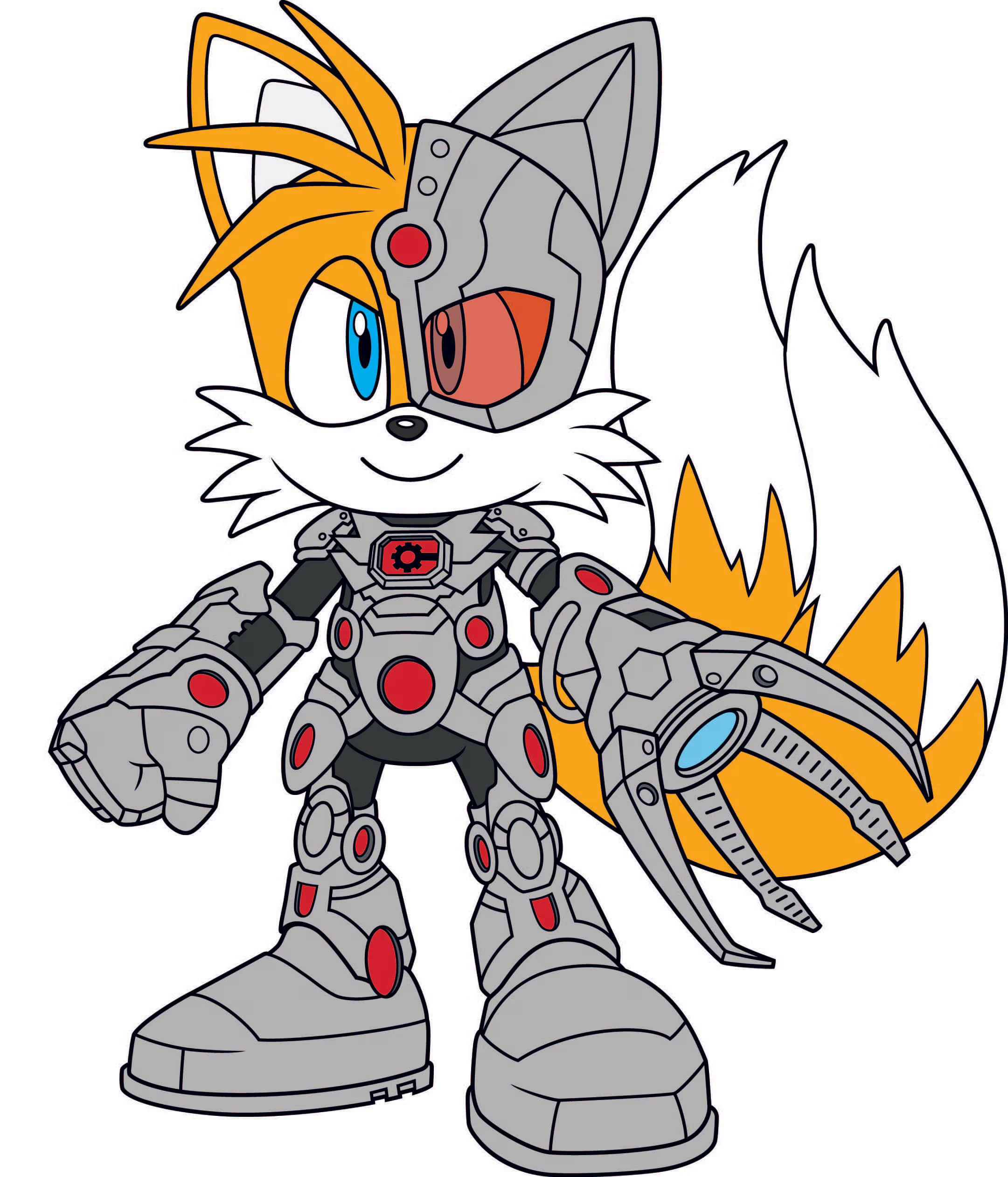 Tails as Cyborg