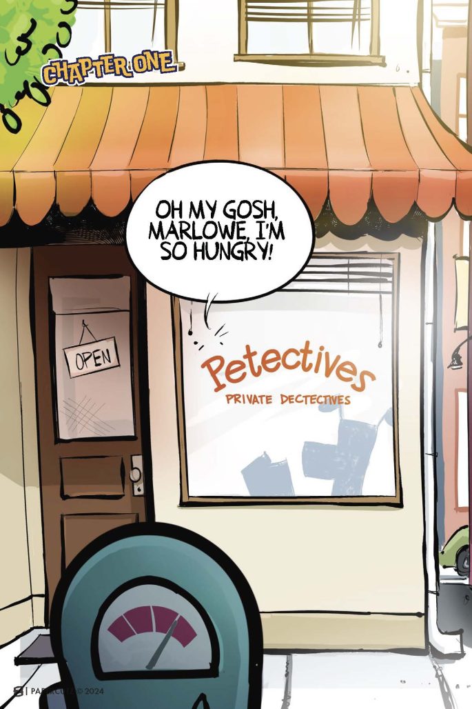 Petectives Vol. 1 interior art