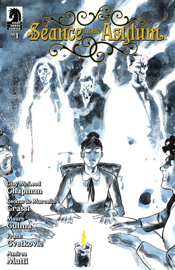 seance in the asylum cover in white 